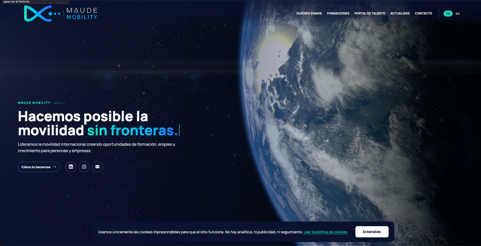 Maude Mobility - Plataforma de movilidad internacional